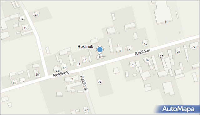Reklinek, Reklinek, 9, mapa Reklinek