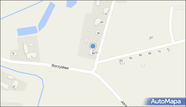 Rekowo, Rekowo, 9d, mapa Rekowo