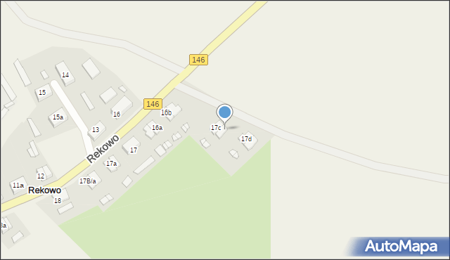 Rekowo, Rekowo, 17c/B, mapa Rekowo