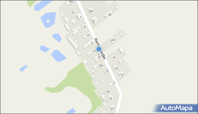 Rembieszów, Rembieszów, 13, mapa Rembieszów