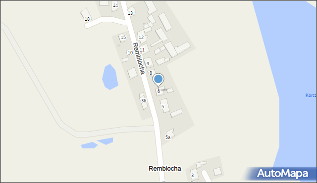 Rembiocha, Rembiocha, 6, mapa Rembiocha