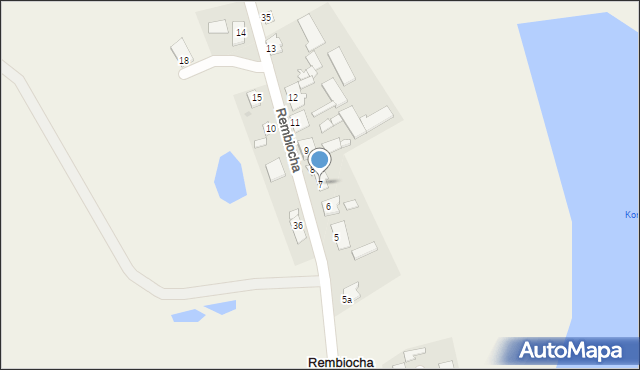 Rembiocha, Rembiocha, 7, mapa Rembiocha