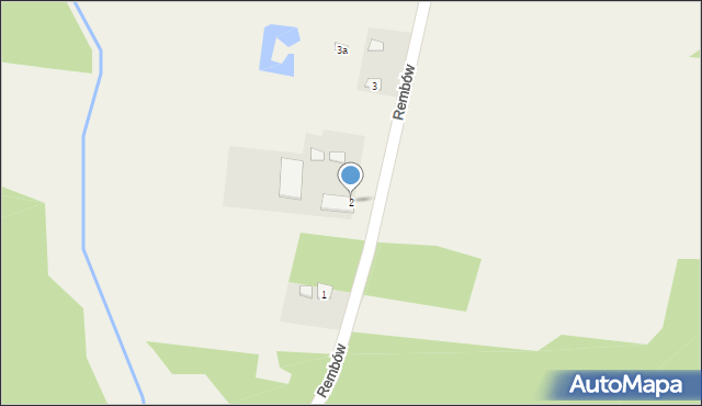 Rembów, Rembów, 2, mapa Rembów