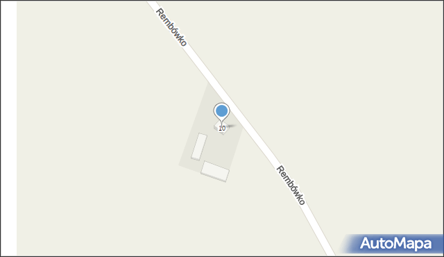 Rembówko, Rembówko, 10, mapa Rembówko