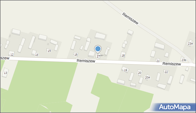 Remiszew, Remiszew, 17, mapa Remiszew