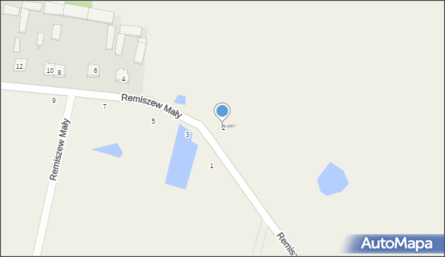 Remiszew Mały, Remiszew Mały, 2, mapa Remiszew Mały