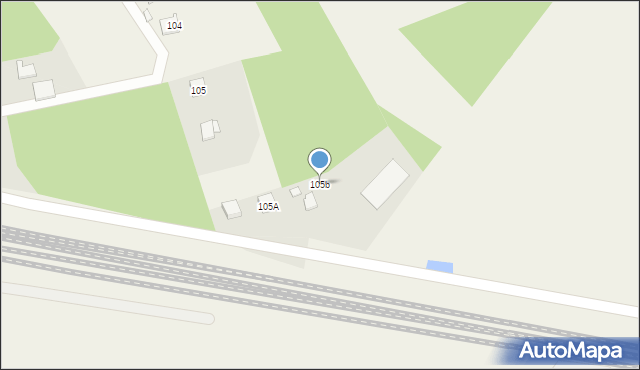 Reptowo, Reptowo, 105b, mapa Reptowo