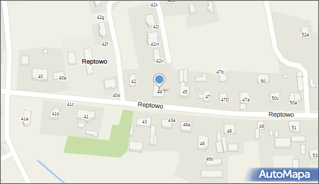 Reptowo, Reptowo, 44, mapa Reptowo