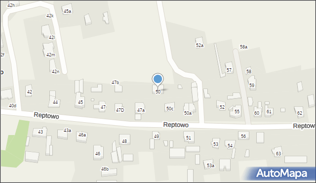 Reptowo, Reptowo, 50, mapa Reptowo