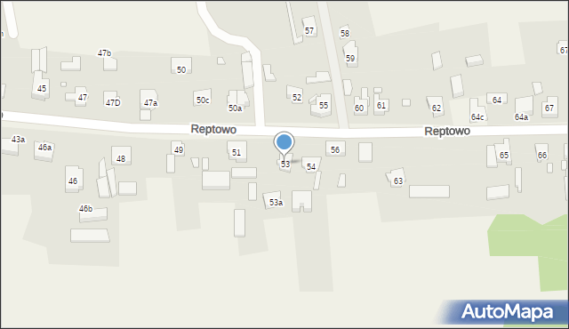 Reptowo, Reptowo, 53, mapa Reptowo