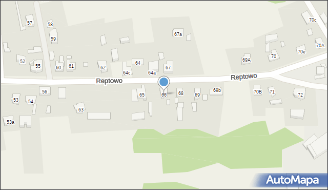 Reptowo, Reptowo, 66, mapa Reptowo