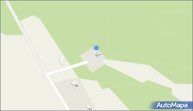 Reptowo, Reptowo, 70d, mapa Reptowo