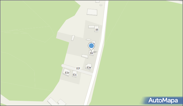 Reptowo, Reptowo, 84, mapa Reptowo