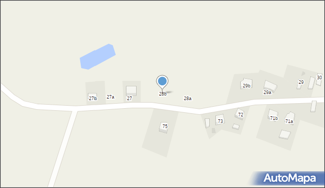 Reskowo, Reskowo, 28b, mapa Reskowo