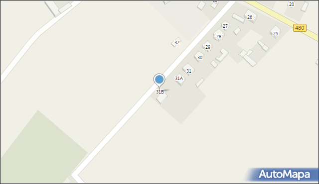 Restarzew Cmentarny, Restarzew Cmentarny, 31B, mapa Restarzew Cmentarny