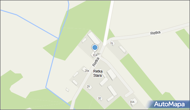 Retka, Retka, 31A, mapa Retka