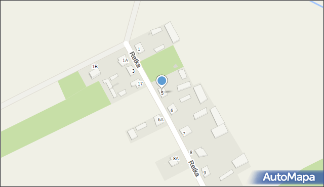 Retka, Retka, 5, mapa Retka
