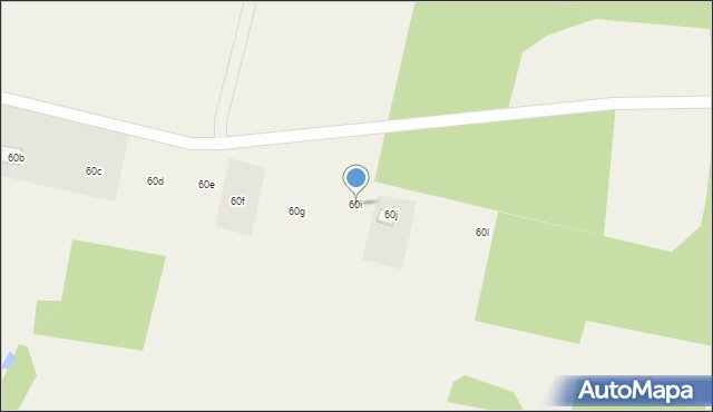 Retków, Retków, 60i, mapa Retków