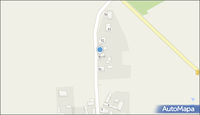 Retków, Retków, 51, mapa Retków