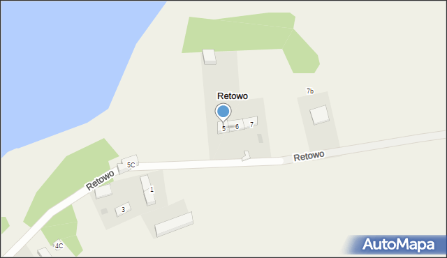 Retowo, Retowo, 5, mapa Retowo