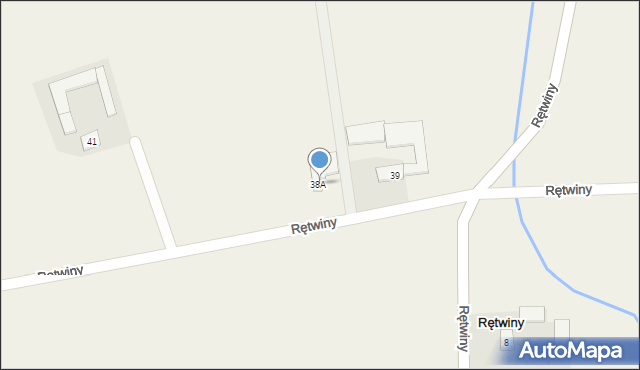 Rętwiny, Rętwiny, 38A, mapa Rętwiny