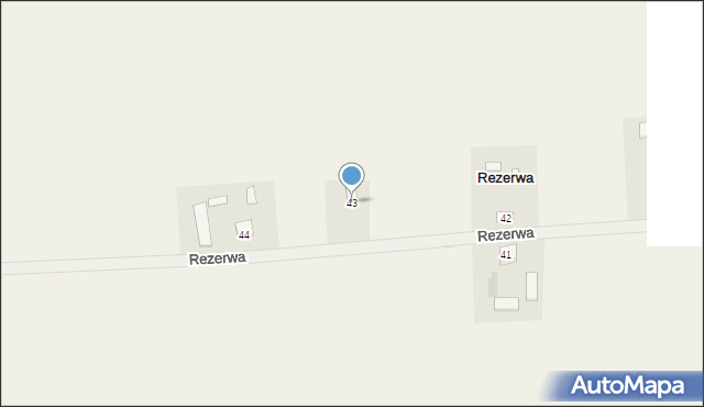 Rezerwa, Rezerwa, 43, mapa Rezerwa