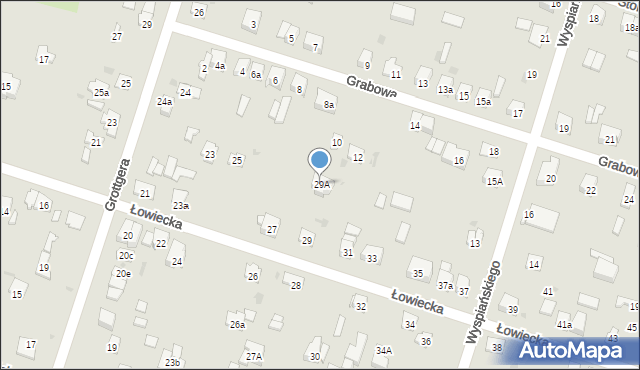 Skarżysko-Kamienna, Rejowska, 29A, mapa Skarżysko-Kamienna