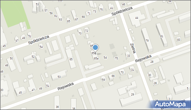 Skarżysko-Kamienna, Rejowska, 65c, mapa Skarżysko-Kamienna