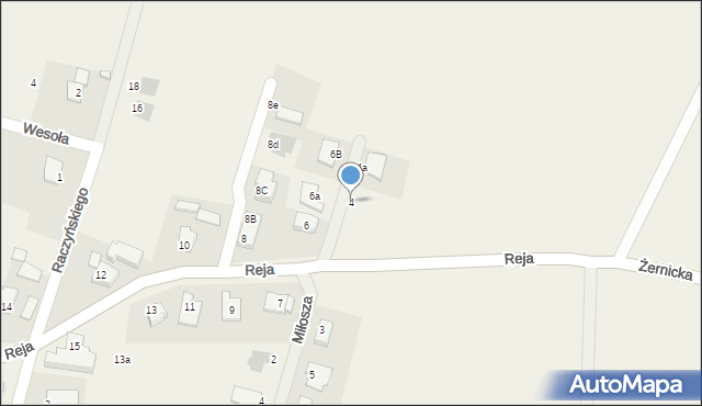 Smardzów, Reja Mikołaja, 4, mapa Smardzów