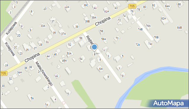 Sochaczew, Rejtana Tadeusza, 4, mapa Sochaczew