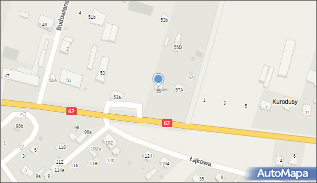 Sokołów Podlaski, Repkowska, 55, mapa Sokołów Podlaski
