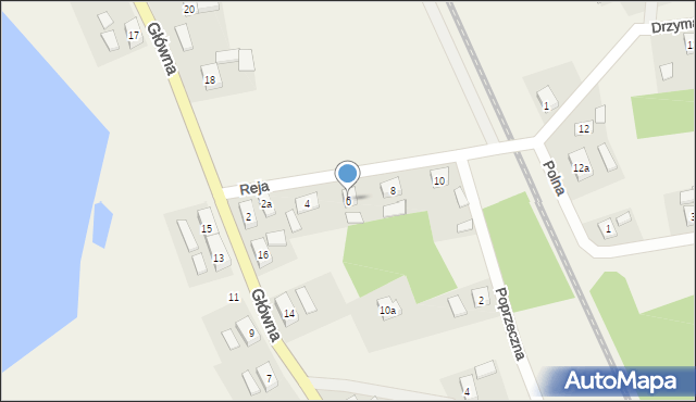 Stary Węgliniec, Reja Mikołaja, 6, mapa Stary Węgliniec