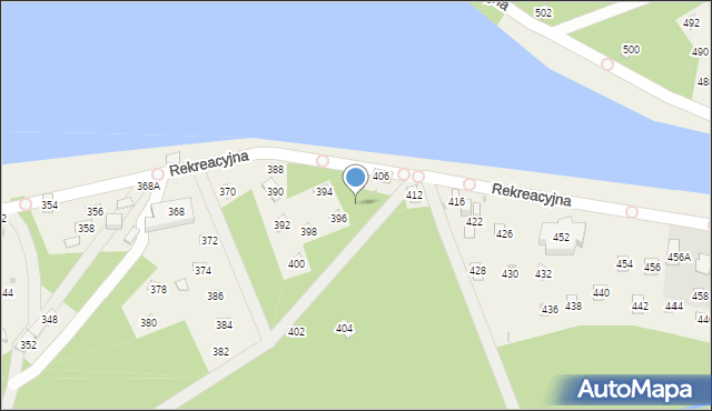Świerklaniec, Rekreacyjna, 396A, mapa Świerklaniec