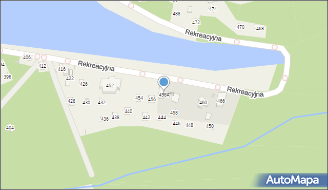 Świerklaniec, Rekreacyjna, 456A, mapa Świerklaniec