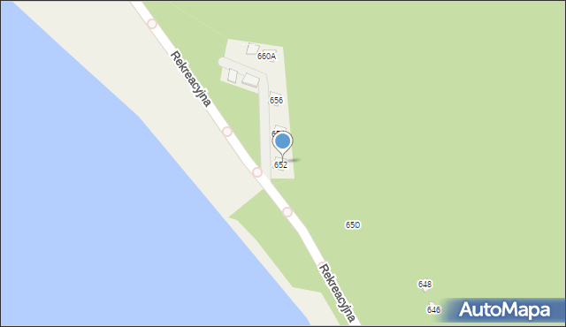 Świerklaniec, Rekreacyjna, 652a, mapa Świerklaniec