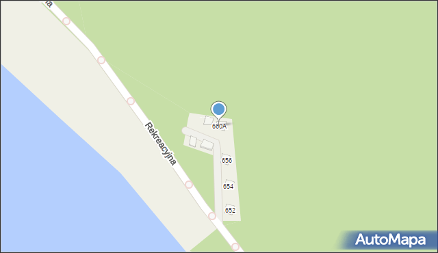 Świerklaniec, Rekreacyjna, 660A, mapa Świerklaniec
