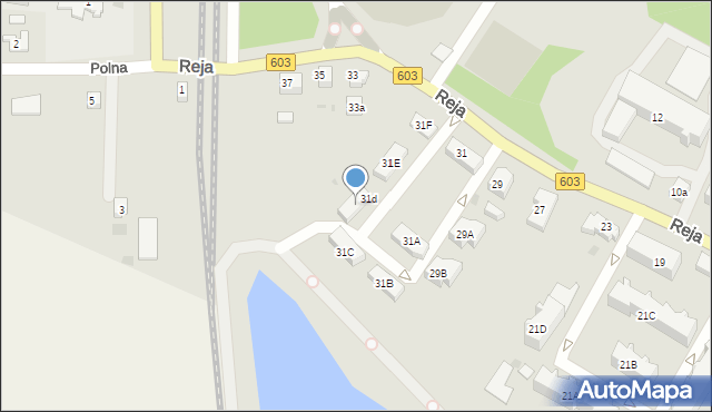 Sztum, Reja Mikołaja, 34D, mapa Sztum