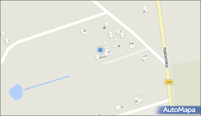 Szubin, Reymonta Władysława, 1d, mapa Szubin
