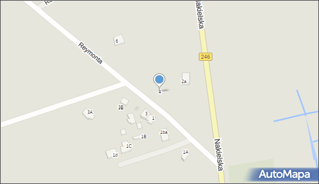 Szubin, Reymonta Władysława, 4, mapa Szubin