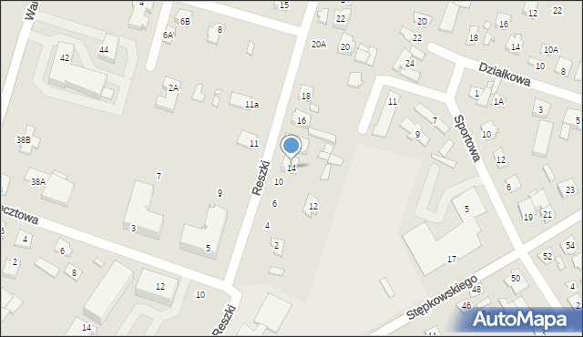 Tarczyn, Reszki Bronisława, 14, mapa Tarczyn