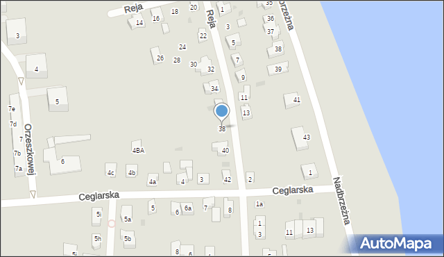 Tczew, Reja Mikołaja, 38, mapa Tczew