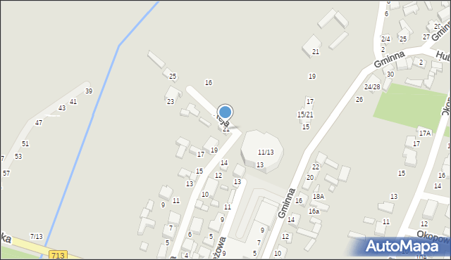 Tomaszów Mazowiecki, Reja Mikołaja, 21, mapa Tomaszów Mazowiecki