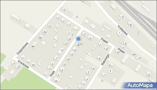 Trębaczew, Reja Mikołaja, 16, mapa Trębaczew