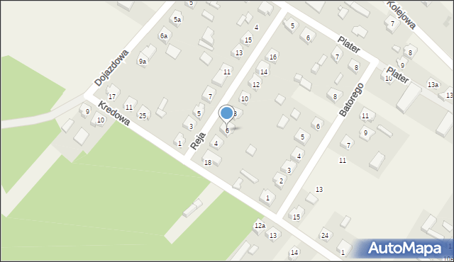 Trębaczew, Reja Mikołaja, 6, mapa Trębaczew