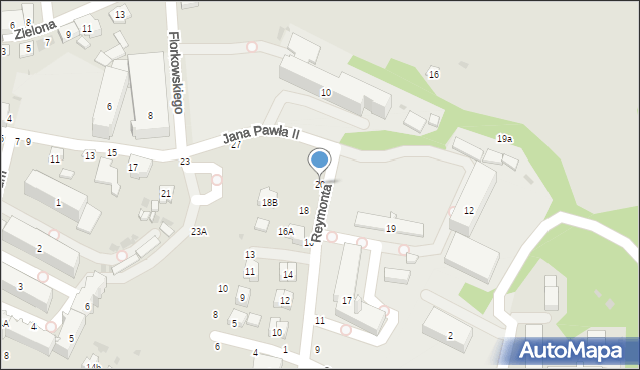 Tuchów, Reymonta Władysława, 20, mapa Tuchów