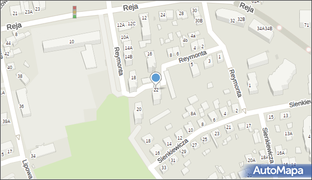 Wągrowiec, Reja Mikołaja, 22, mapa Wągrowiec