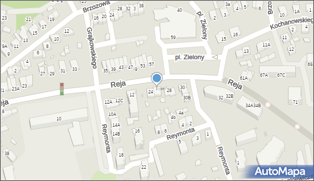 Wągrowiec, Reja Mikołaja, 26, mapa Wągrowiec
