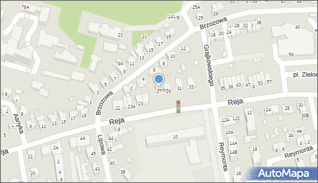 Wągrowiec, Reja Mikołaja, 27, mapa Wągrowiec