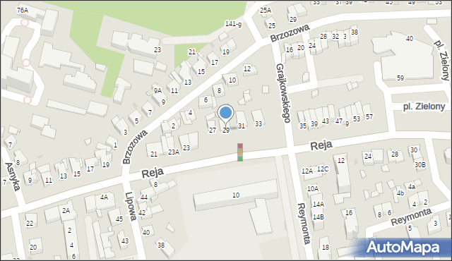 Wągrowiec, Reja Mikołaja, 29, mapa Wągrowiec