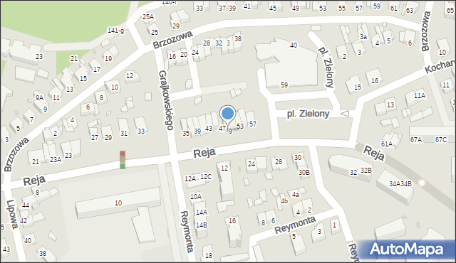 Wągrowiec, Reja Mikołaja, 49, mapa Wągrowiec